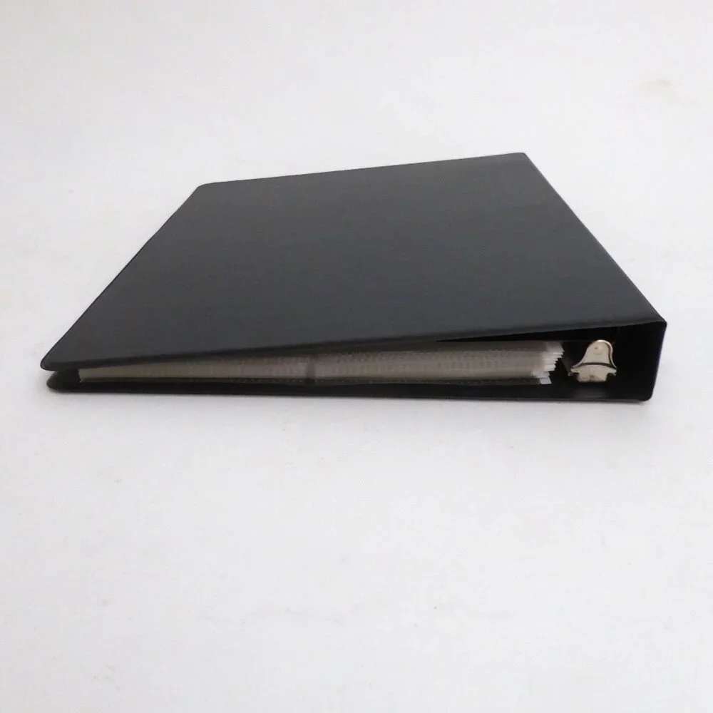 NEW 600 BUSINESS CARD AVERY 3 RINGED BINDER CARD HOLDER SLEEVES